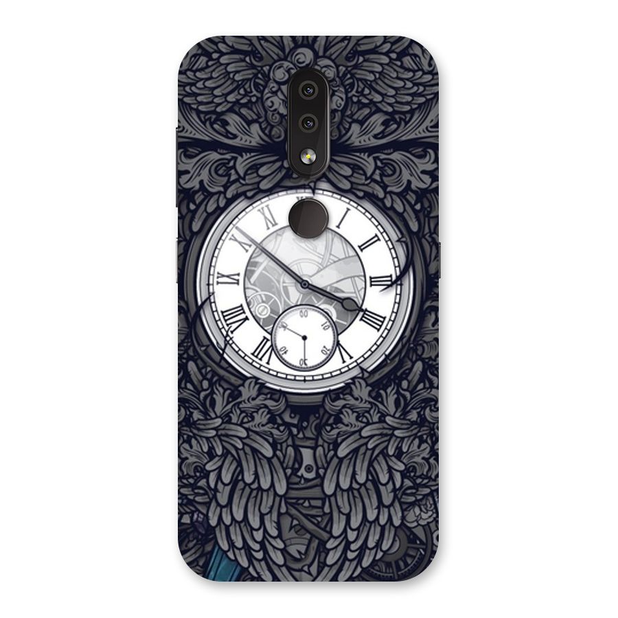 Wall Clock Back Case for Nokia 4.2
