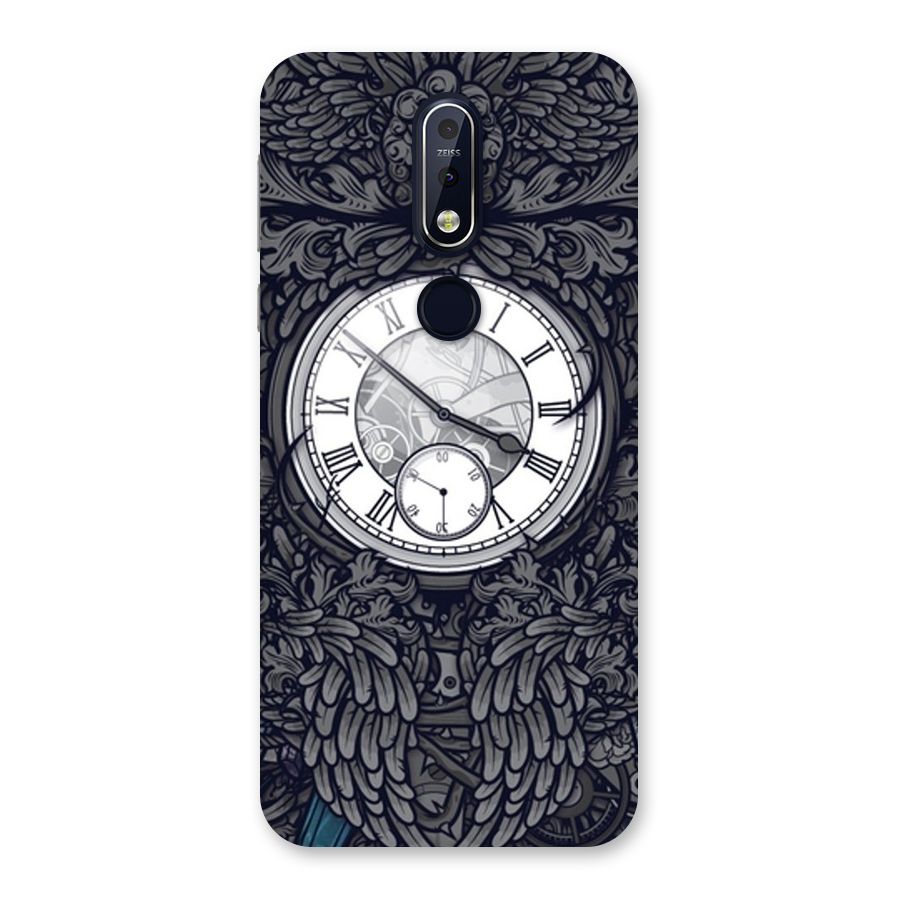 Wall Clock Back Case for Nokia 7.1