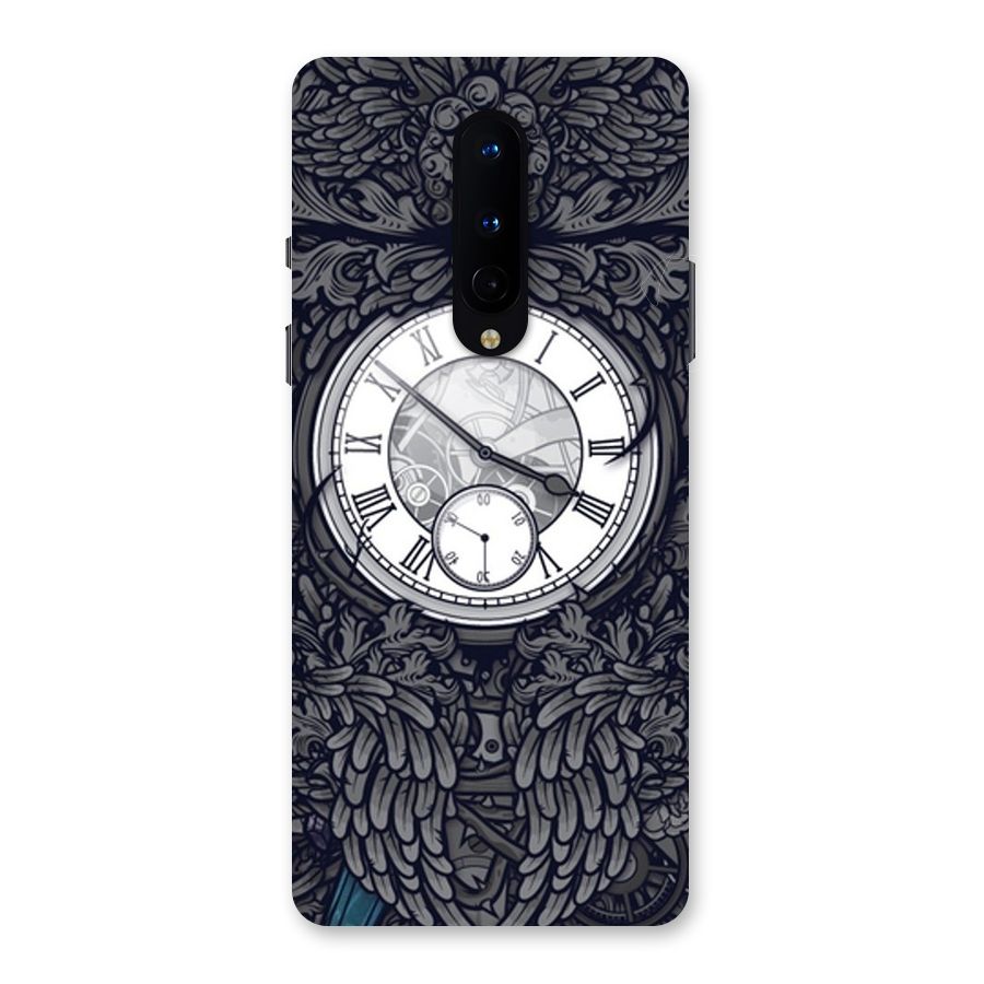 Wall Clock Back Case for OnePlus 8