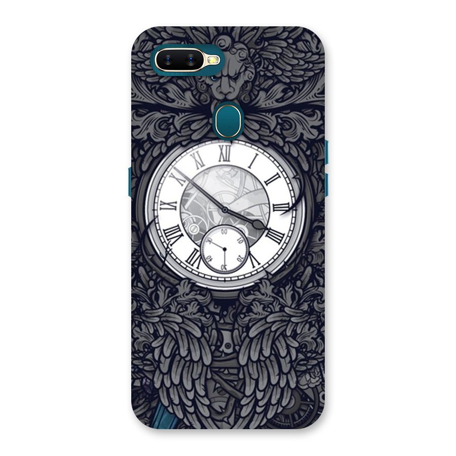 Wall Clock Back Case for Oppo A11k