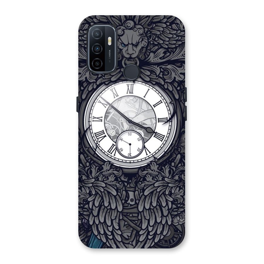 Wall Clock Back Case for Oppo A32