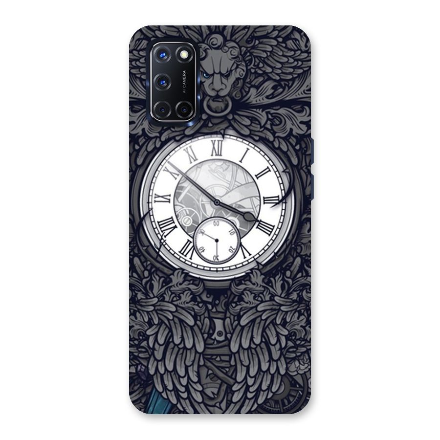 Wall Clock Back Case for Oppo A52