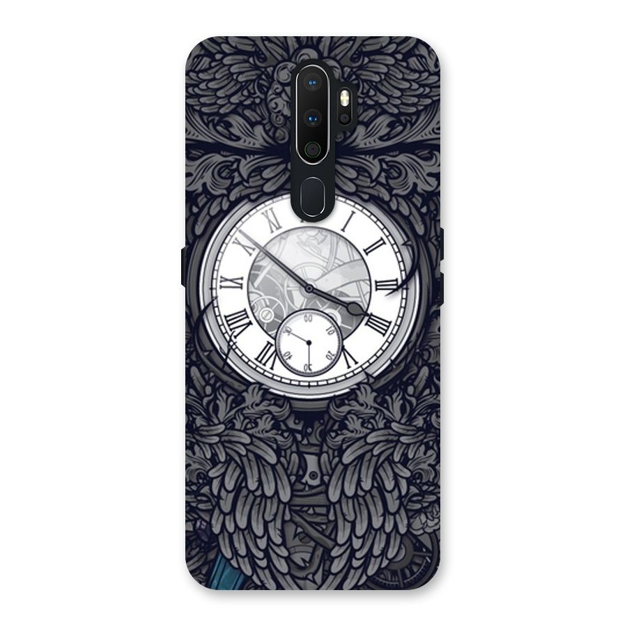 Wall Clock Back Case for Oppo A5 (2020)
