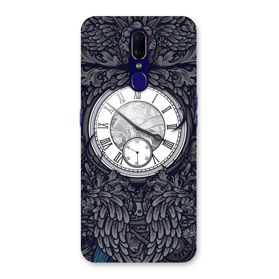 Wall Clock Back Case for Oppo A9