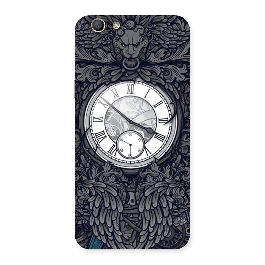 Wall Clock Back Case for Oppo F1s