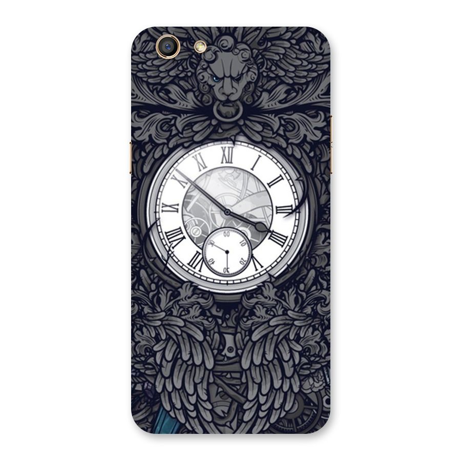 Wall Clock Back Case for Oppo F3