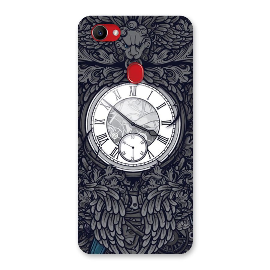 Wall Clock Back Case for Oppo F7