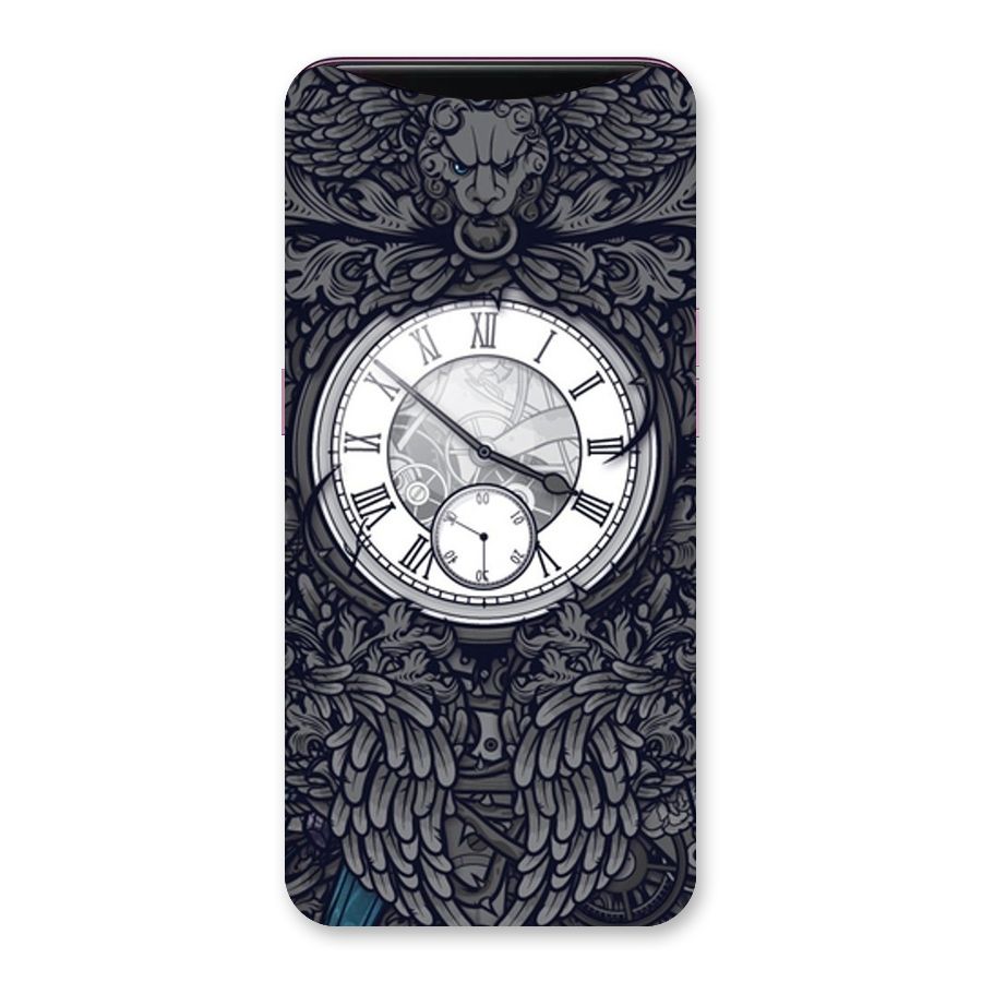 Wall Clock Back Case for Oppo Find X