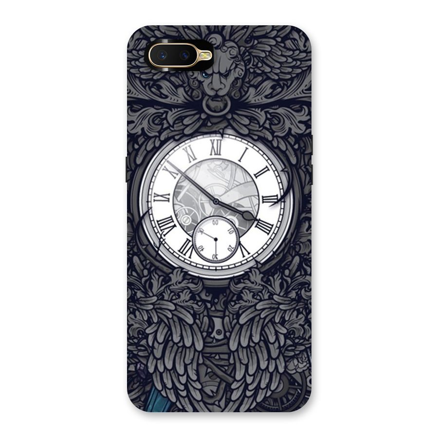 Wall Clock Back Case for Oppo K1