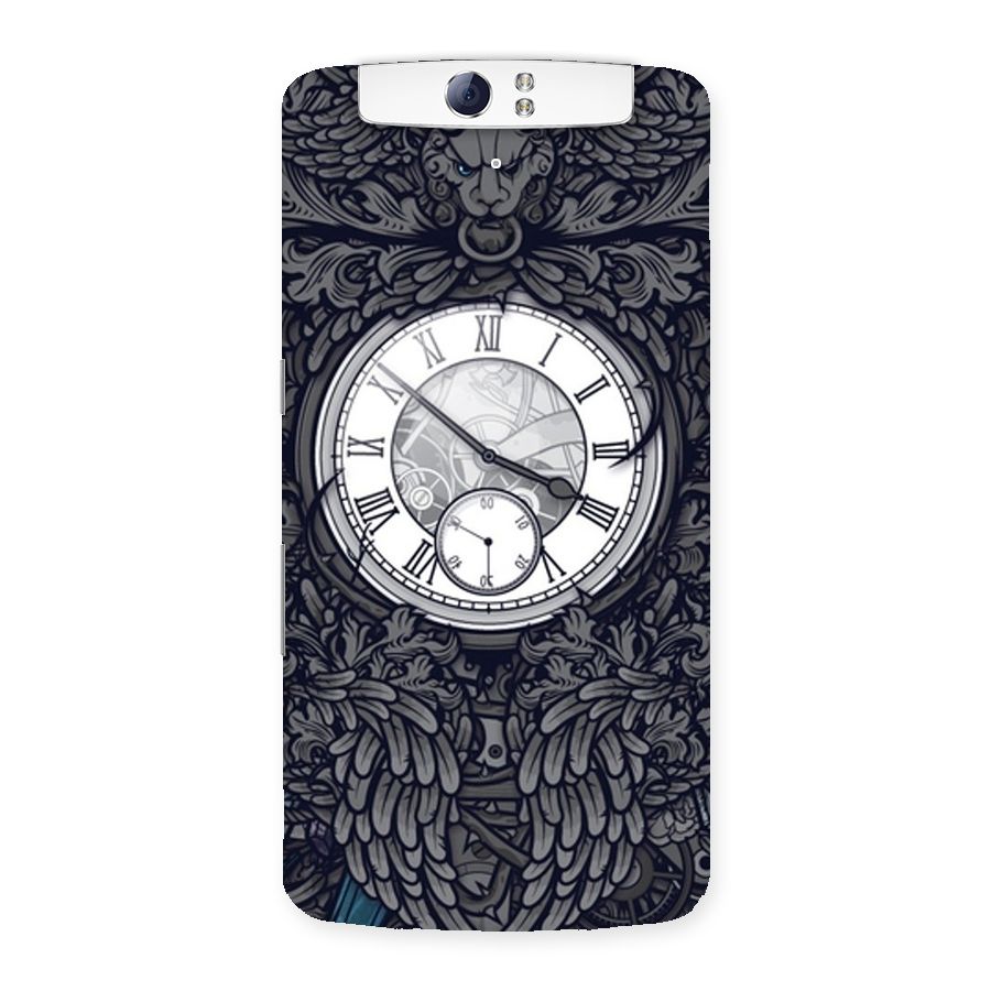 Wall Clock Back Case for Oppo N1