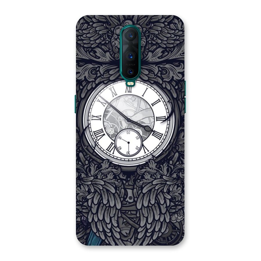 Wall Clock Back Case for Oppo R17 Pro