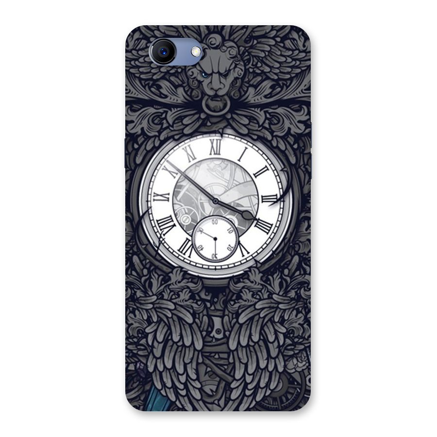 Wall Clock Back Case for Oppo Realme 1