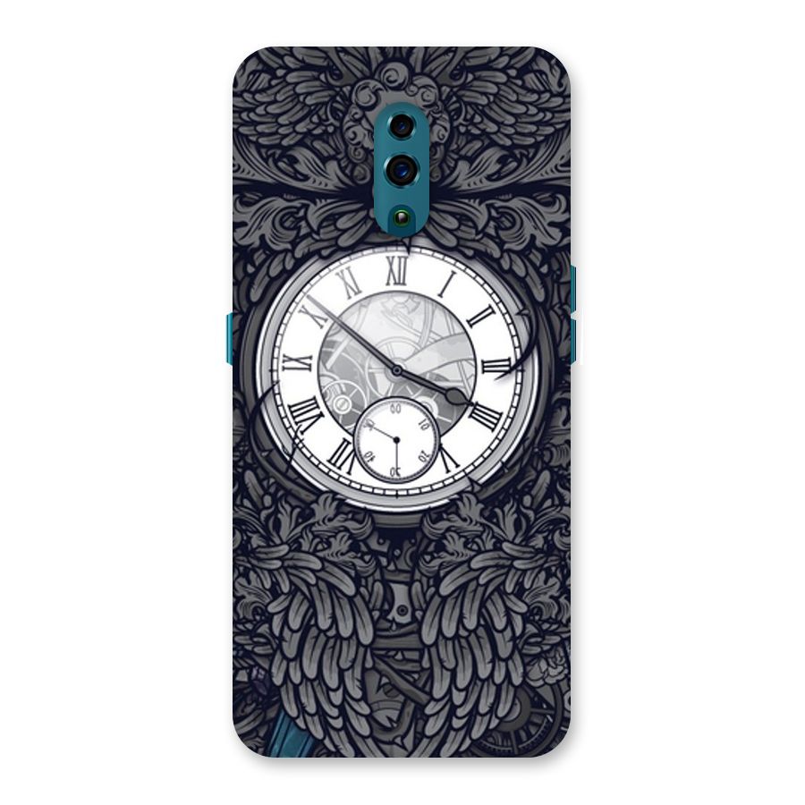 Wall Clock Back Case for Oppo Reno
