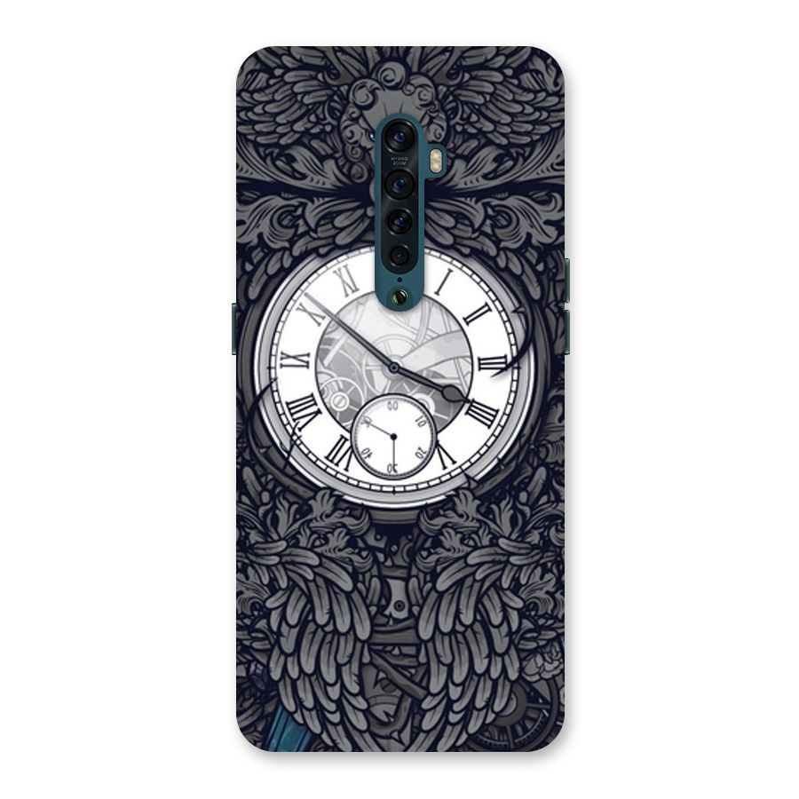 Wall Clock Back Case for Oppo Reno2