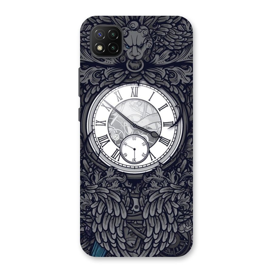 Wall Clock Back Case for Poco C3