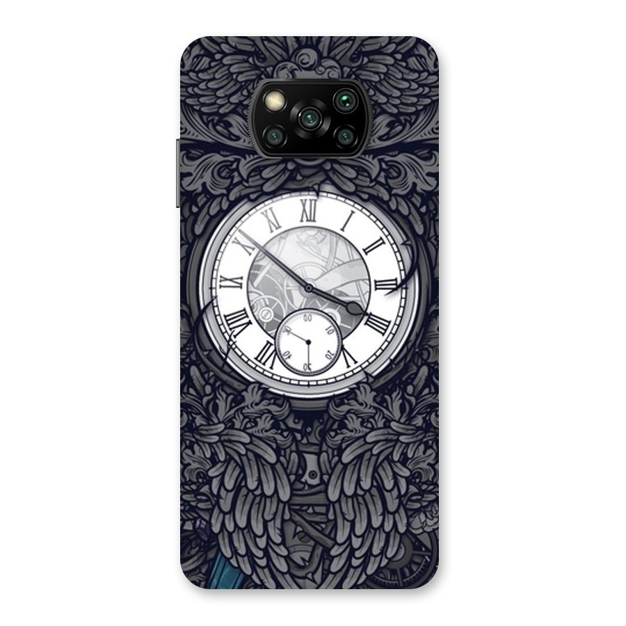 Wall Clock Back Case for Poco X3