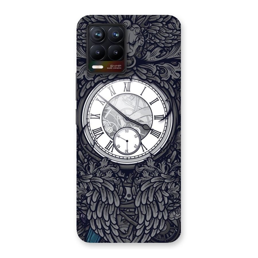 Wall Clock Back Case for Realme 8