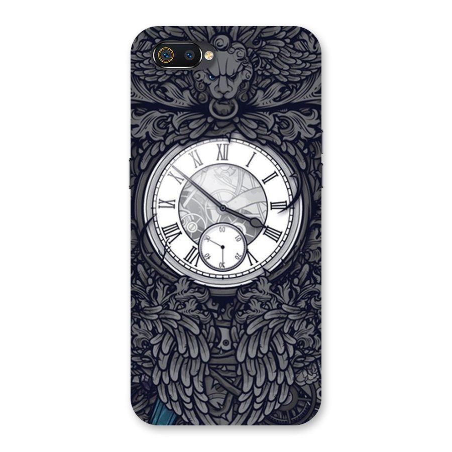 Wall Clock Back Case for Realme C2