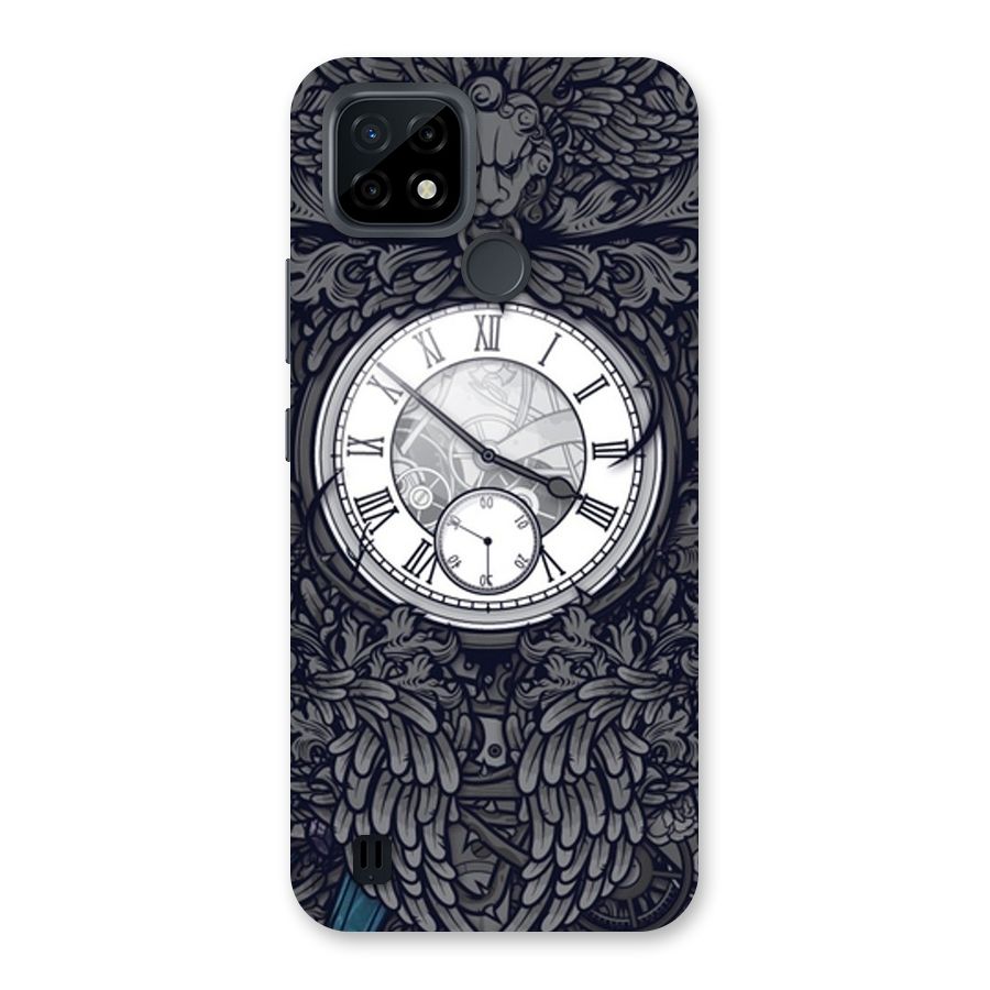 Wall Clock Back Case for Realme C21