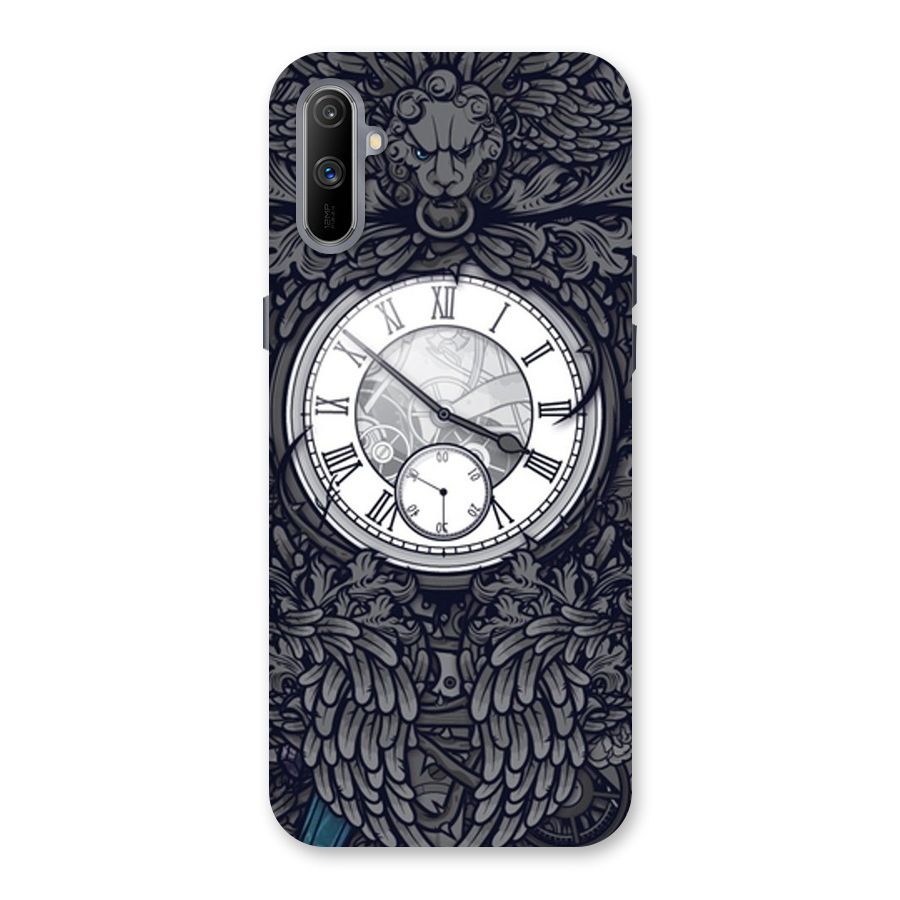 Wall Clock Back Case for Realme C3