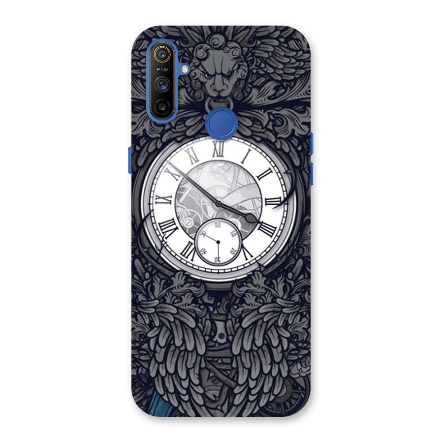 Wall Clock Back Case for Realme Narzo 10A