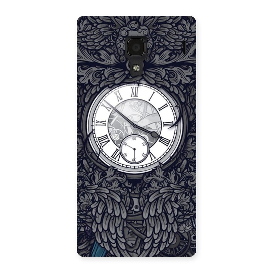 Wall Clock Back Case for Redmi 1S