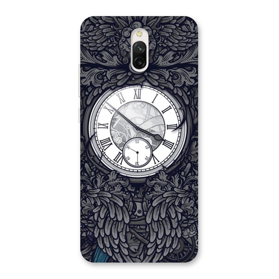 Wall Clock Back Case for Redmi 8A Dual