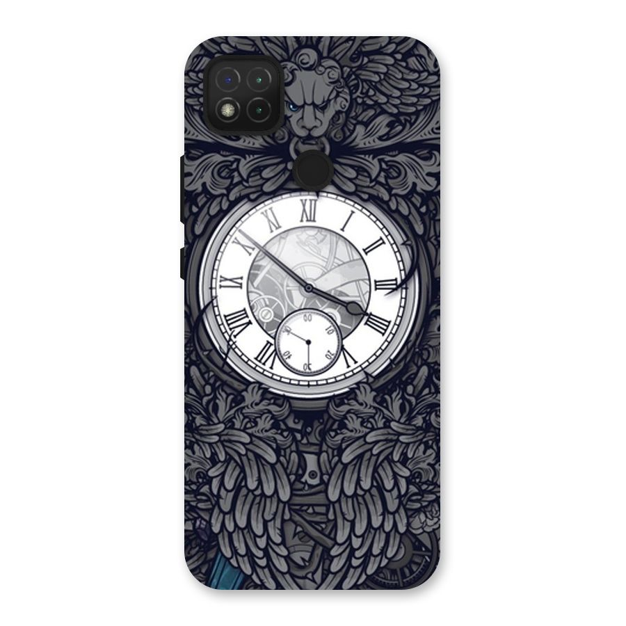 Wall Clock Back Case for Redmi 9