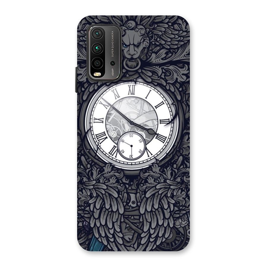 Wall Clock Back Case for Redmi 9 Power