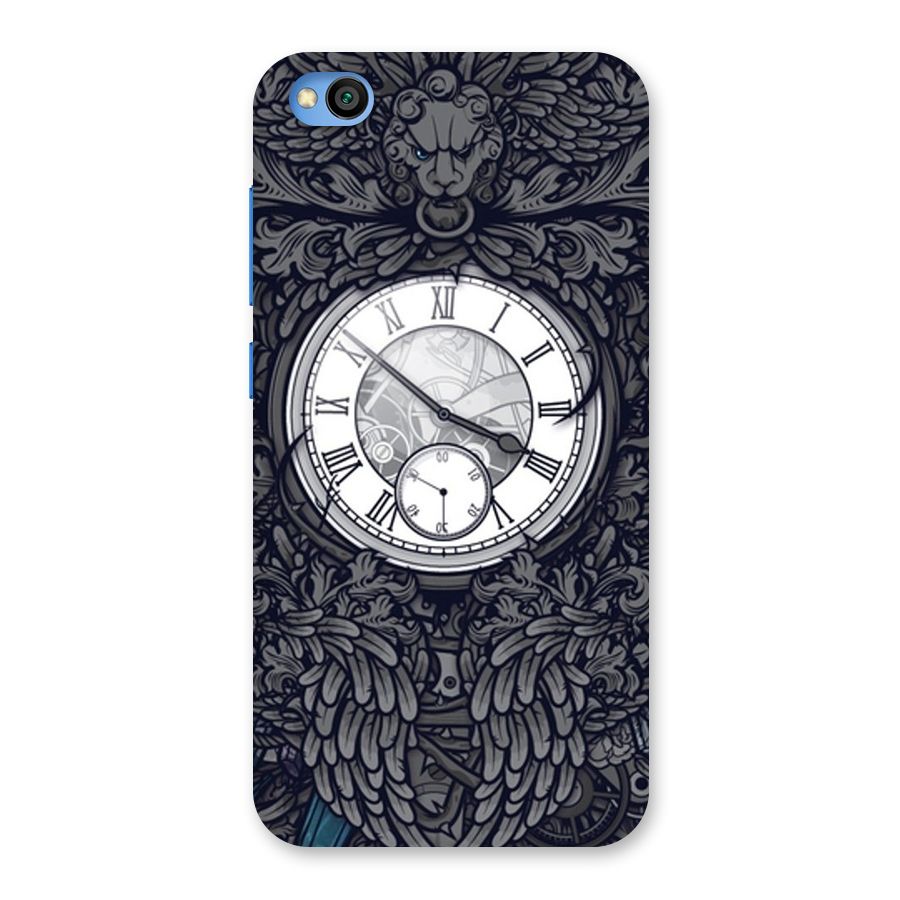 Wall Clock Back Case for Redmi Go