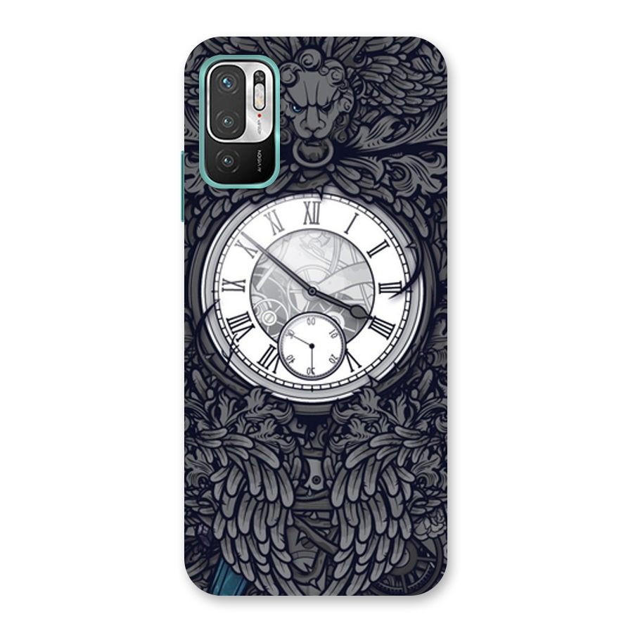 Wall Clock Back Case for Redmi Note 10T 5G