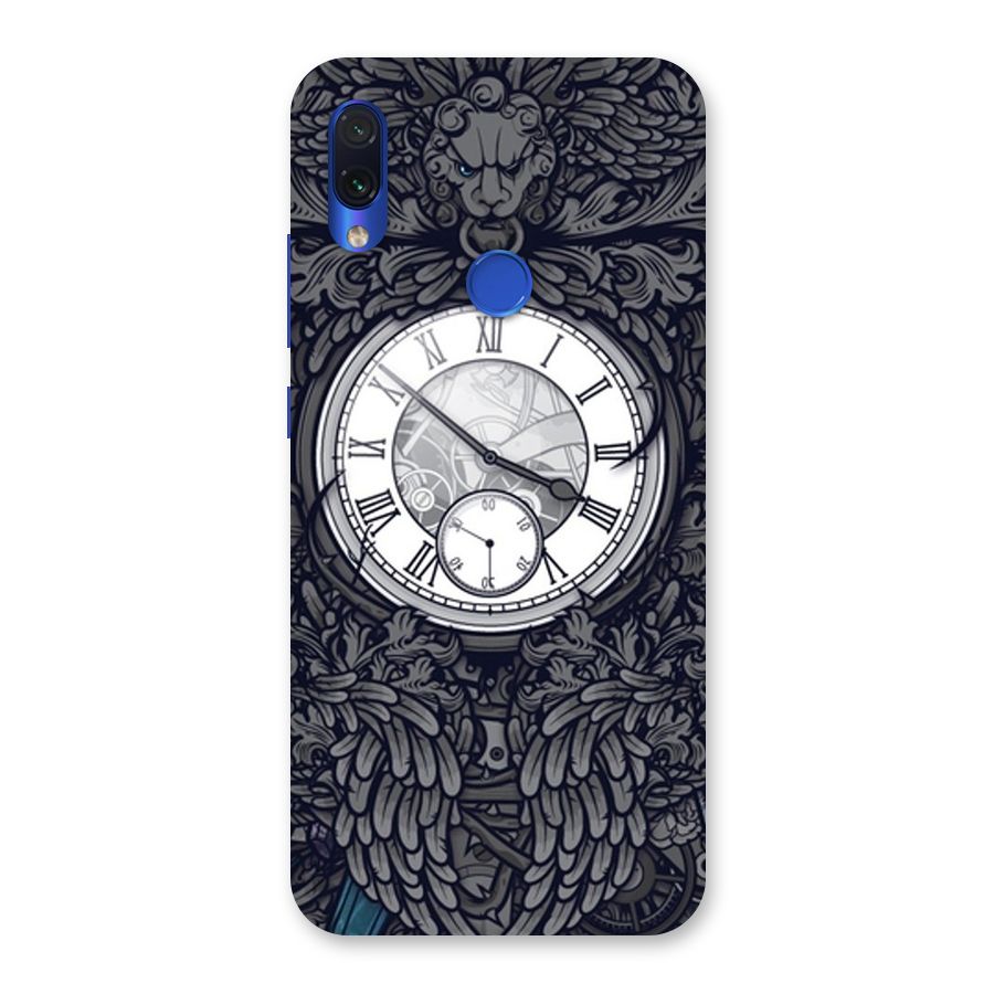 Wall Clock Back Case for Redmi Note 7