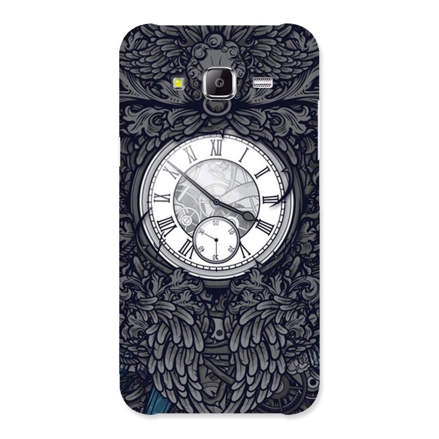 Wall Clock Back Case for Samsung Galaxy J2 Prime