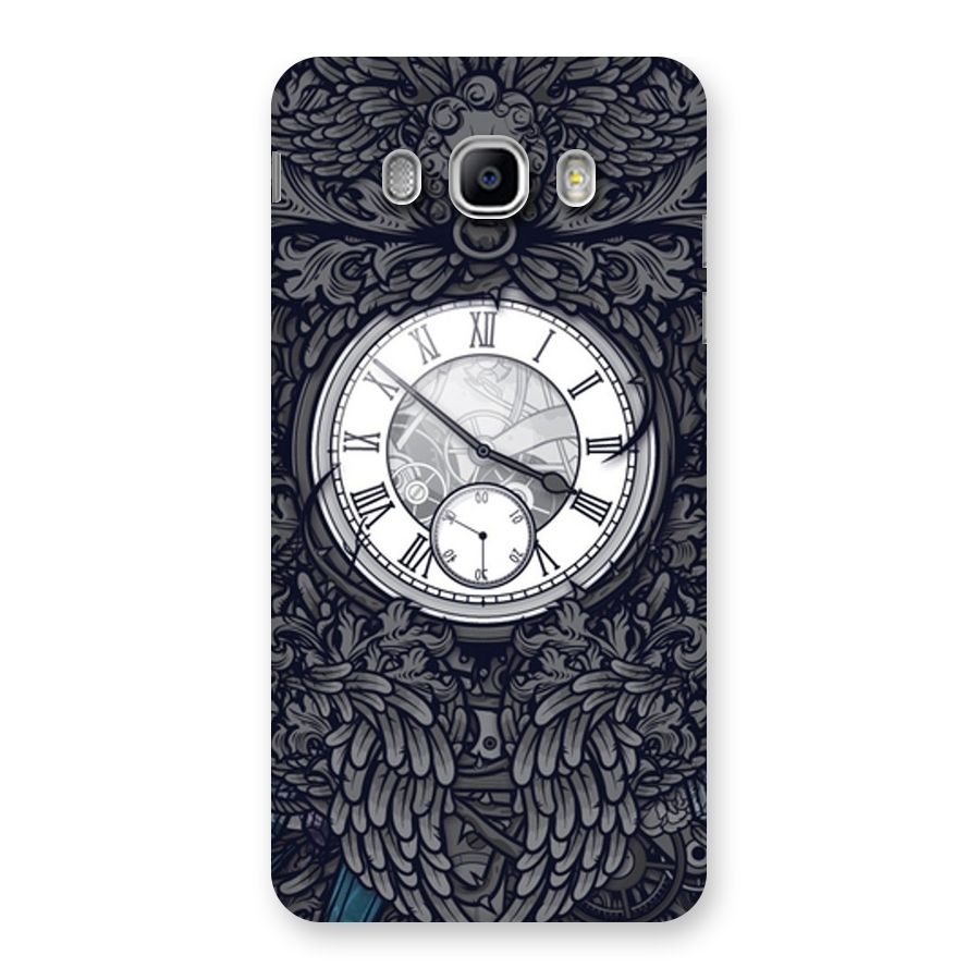 Wall Clock Back Case for Samsung Galaxy J5 2016