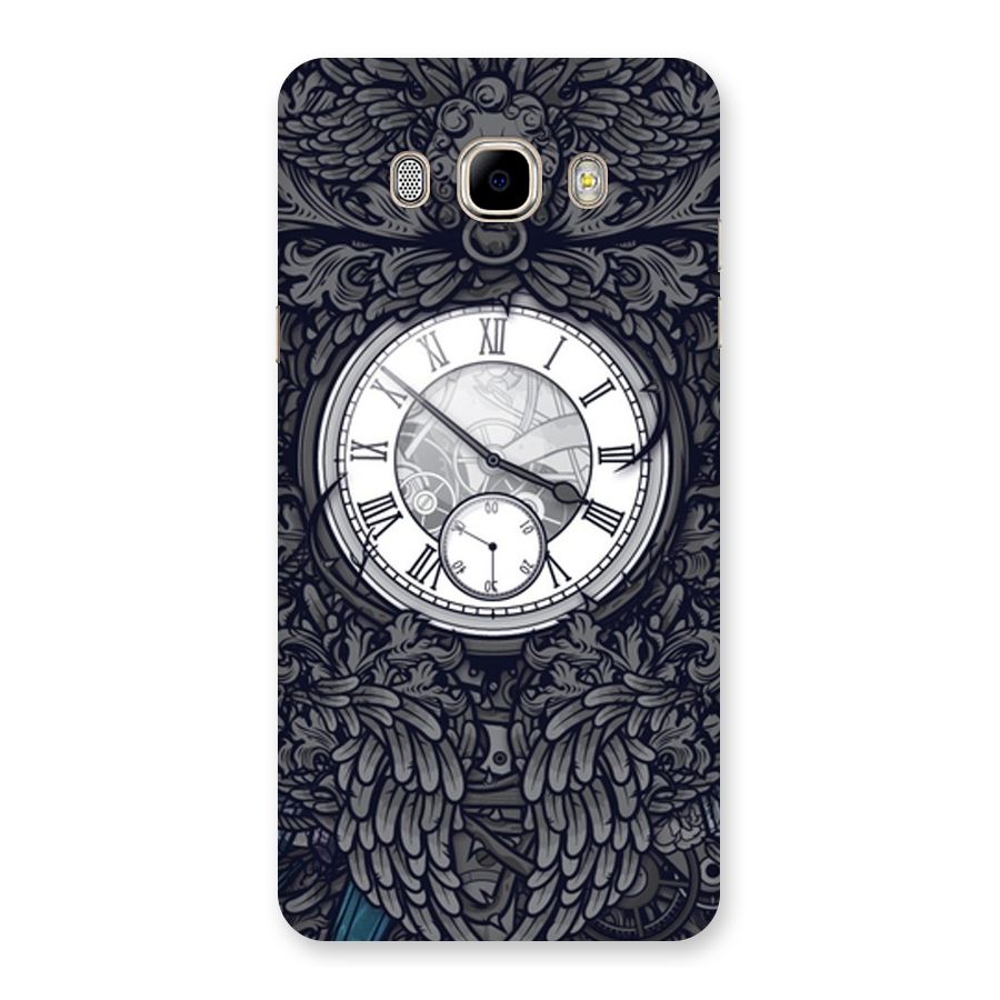 Wall Clock Back Case for Samsung Galaxy J7 2016