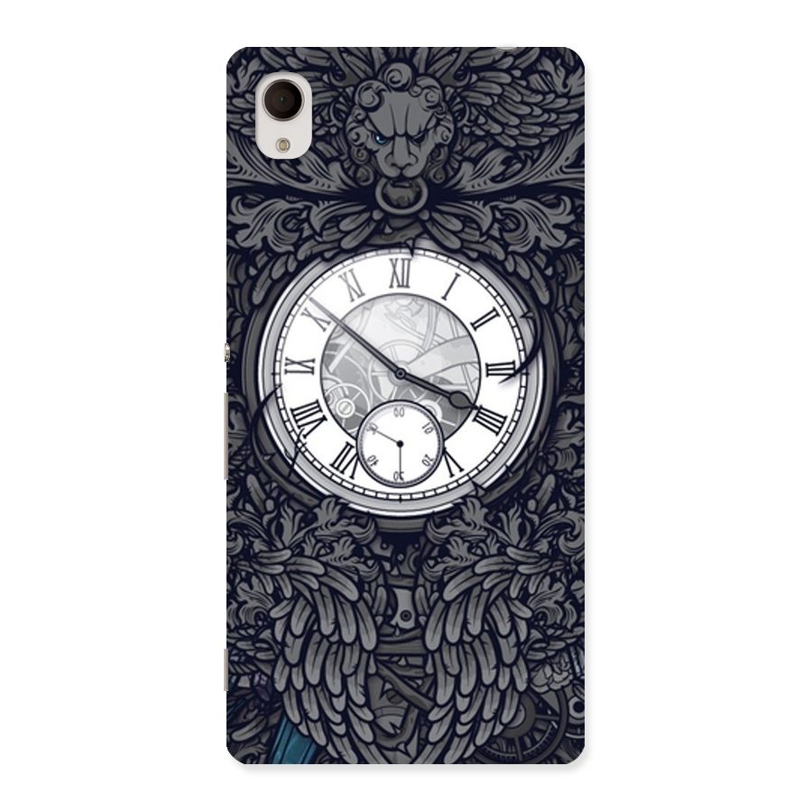 Wall Clock Back Case for Sony Xperia M4