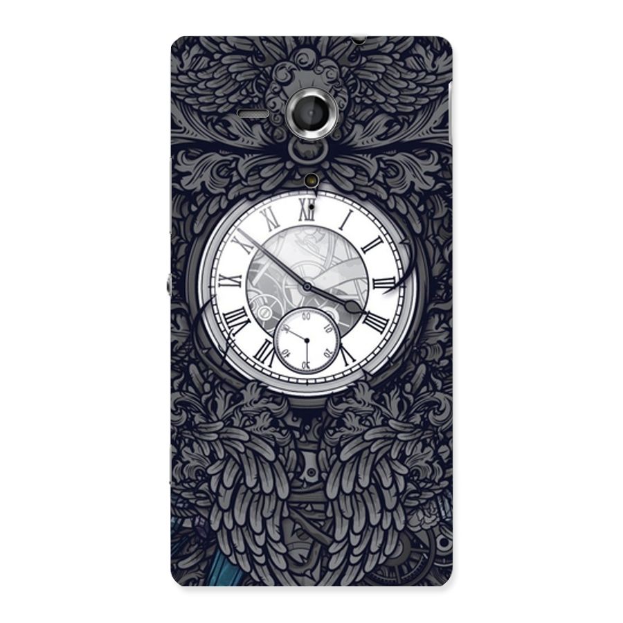 Wall Clock Back Case for Sony Xperia SP