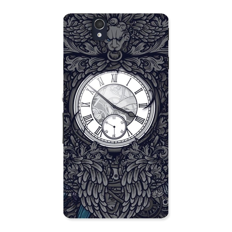 Wall Clock Back Case for Sony Xperia Z