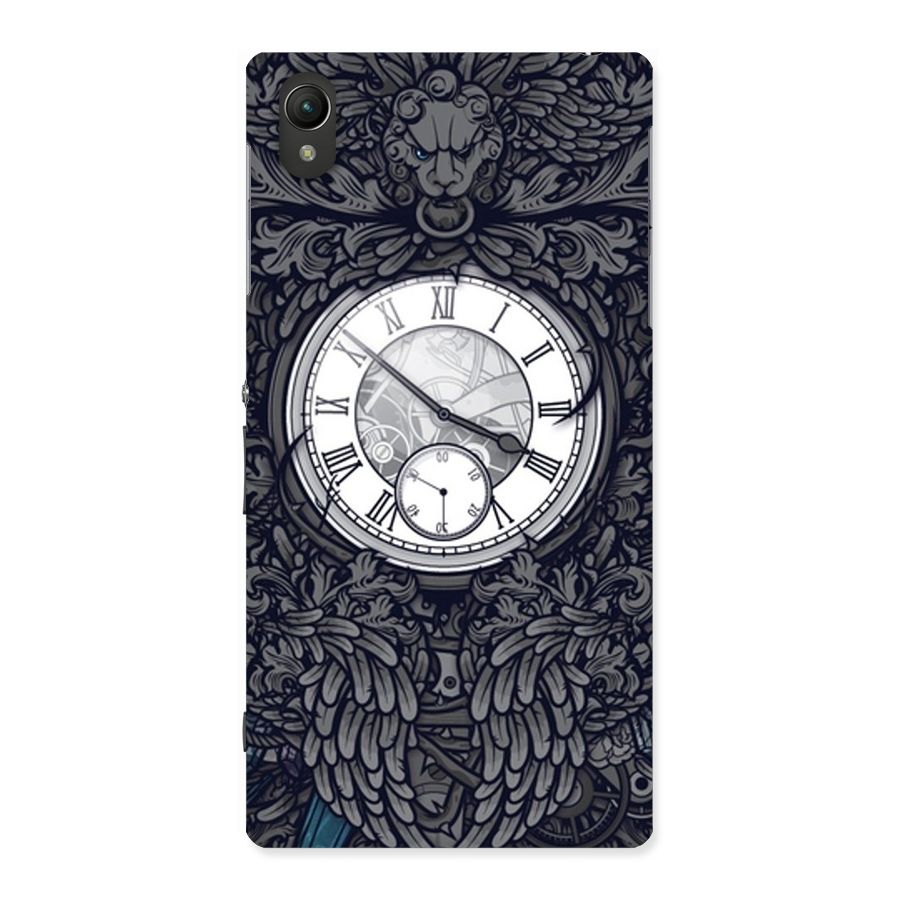 Wall Clock Back Case for Sony Xperia Z1