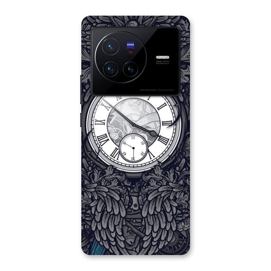 Wall Clock Back Case for Vivo X80