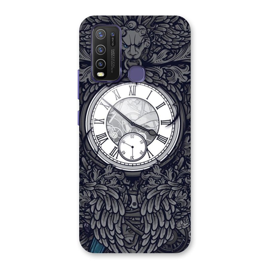 Wall Clock Back Case for Vivo Y50