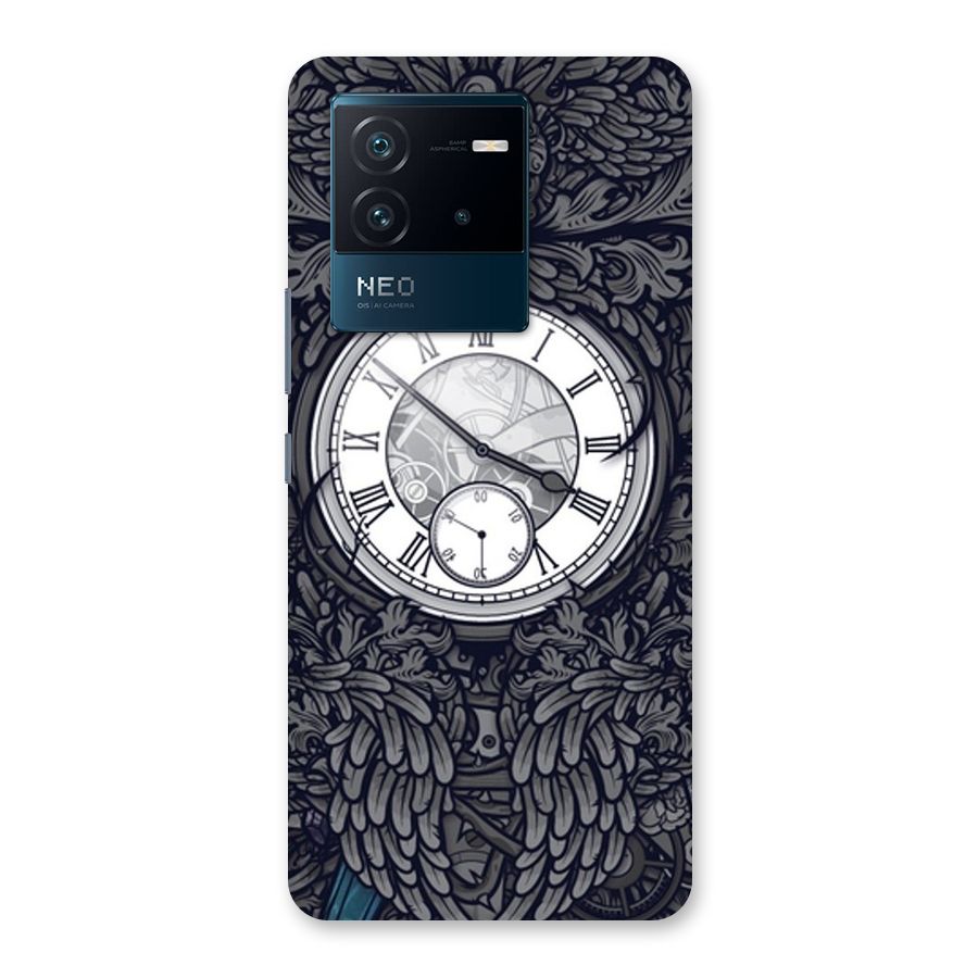 Wall Clock Back Case for Vivo iQOO Neo 6 5G