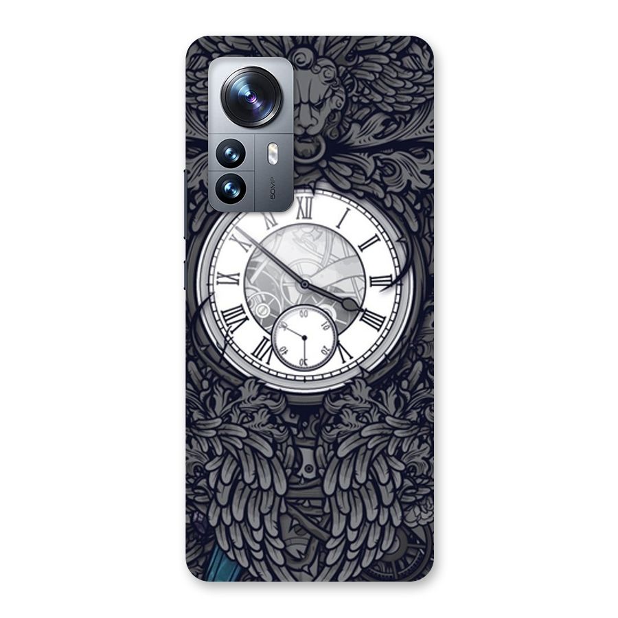 Wall Clock Back Case for Xiaomi 12 Pro