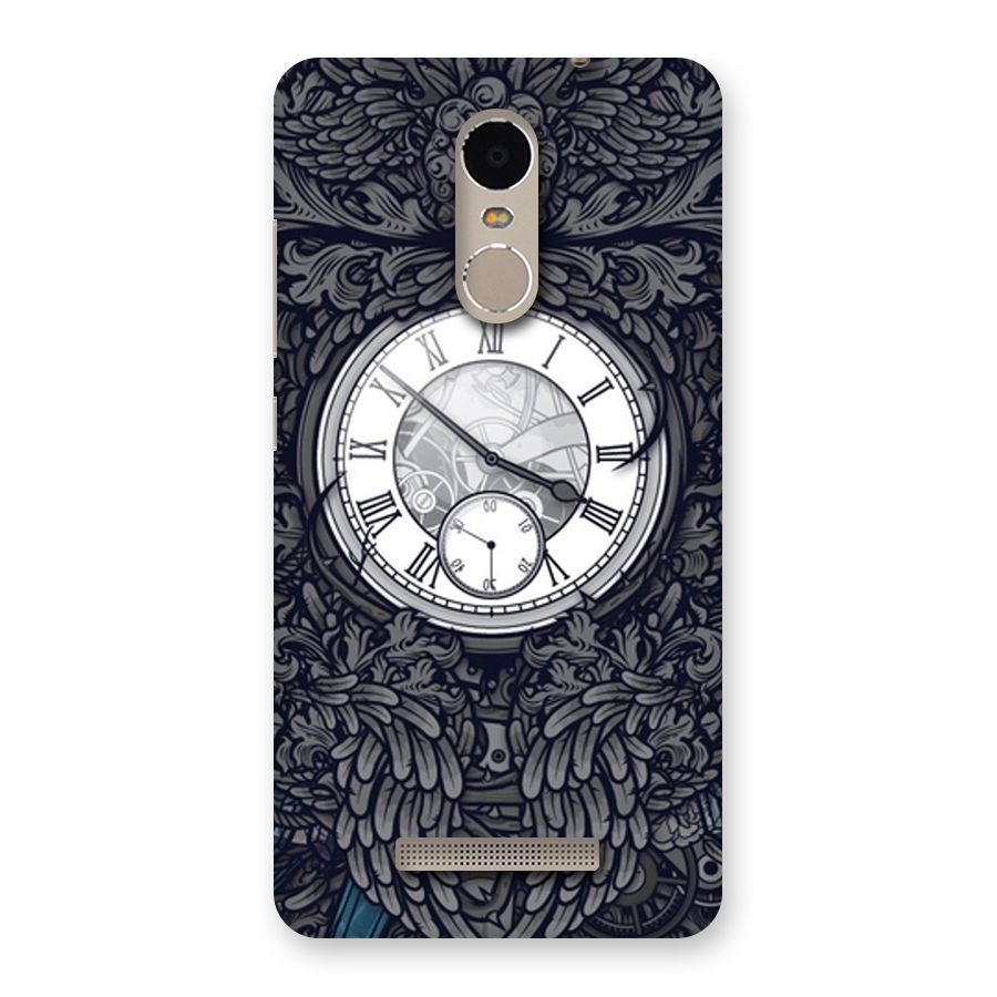 Wall Clock Back Case for Xiaomi Redmi Note 3