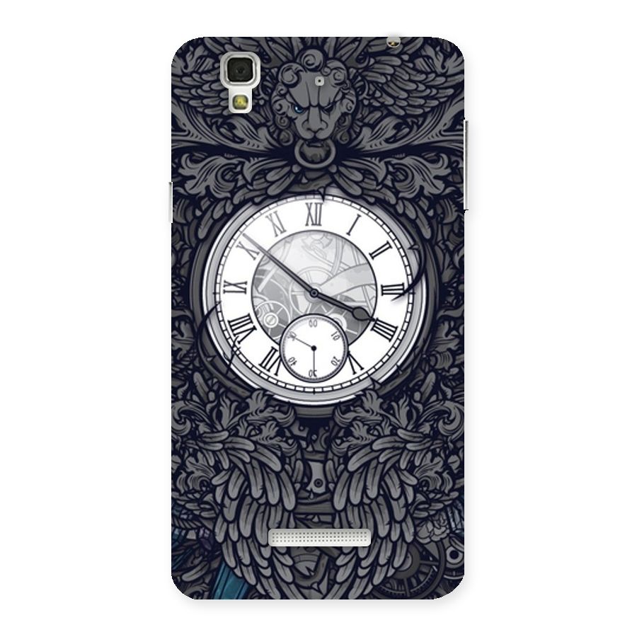 Wall Clock Back Case for YU Yureka Plus