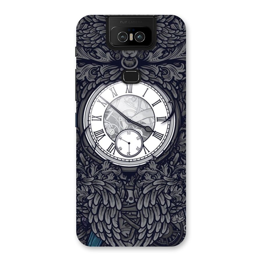 Wall Clock Back Case for Zenfone 6z