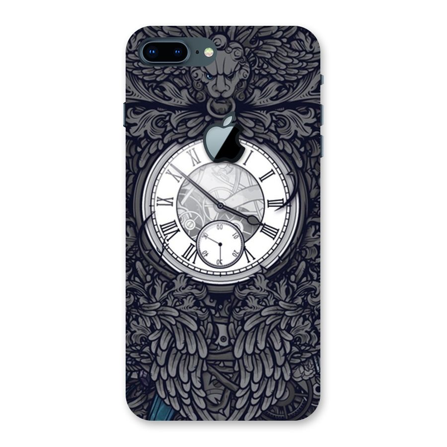 Wall Clock Back Case for iPhone 7 Plus Apple Cut
