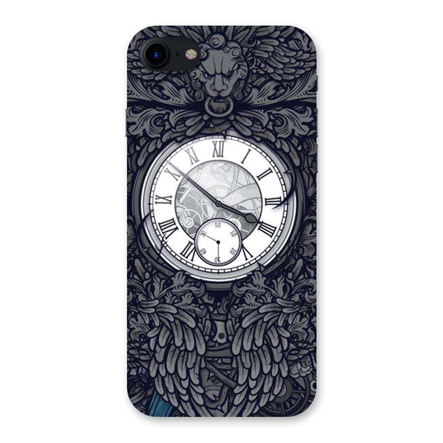 Wall Clock Back Case for iPhone SE 2020