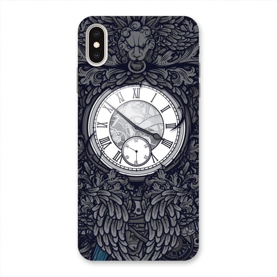 Wall Clock Back Case for iPhone XS Max