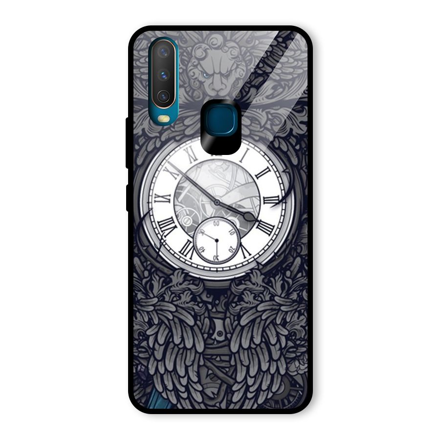 Wall Clock Glass Back Case for Vivo U10